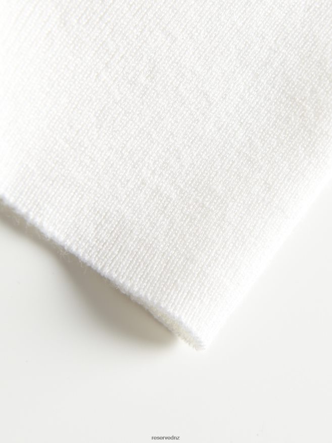 Reserved Women Viscose Rich Top P6H08T358 Apparel Cream