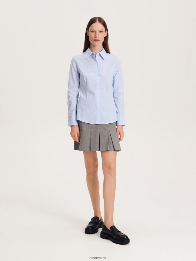 Reserved Women Cotton Shirt P6H08T204 Apparel Multicolor