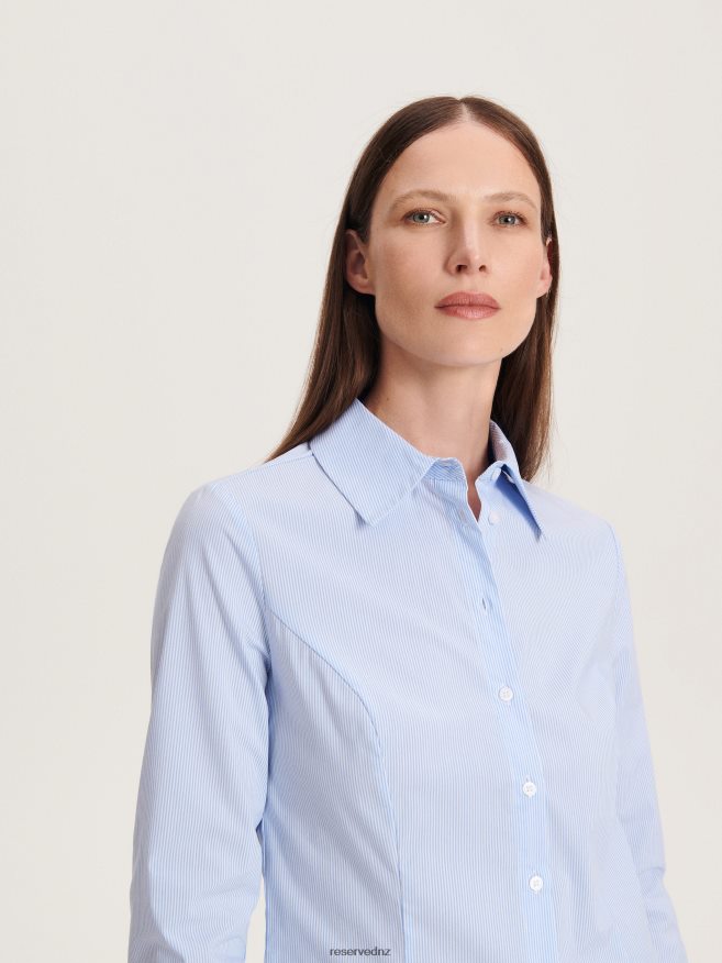 Reserved Women Cotton Shirt P6H08T204 Apparel Multicolor