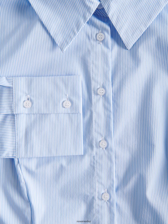 Reserved Women Cotton Shirt P6H08T204 Apparel Multicolor