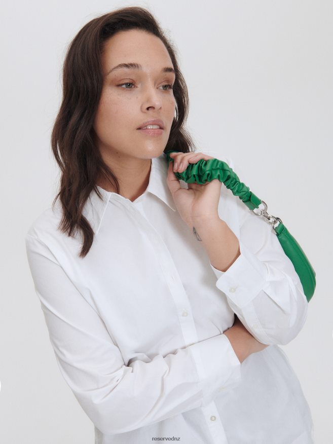 Reserved Women Organic Cotton Shirt P6H08T361 Apparel White