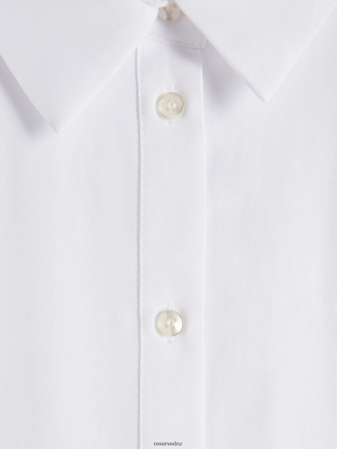 Reserved Women Oversized Shirt P6H08T47 Apparel Cream