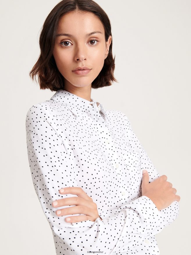 Reserved Women Viscose Shirt P6H08T57 Apparel Multicolor