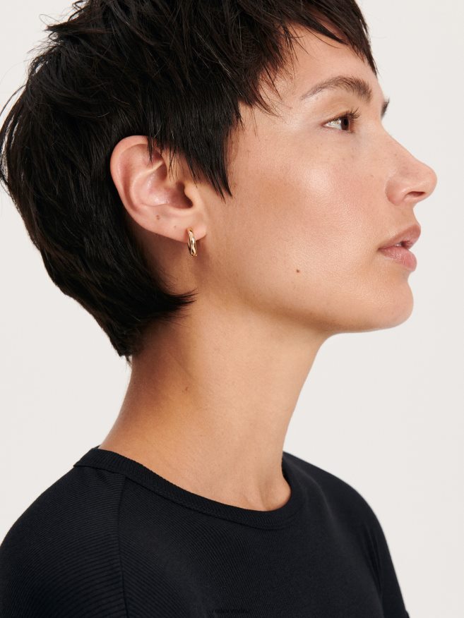 Reserved Women Modal T-Shirt P6H08T386 Apparel Black