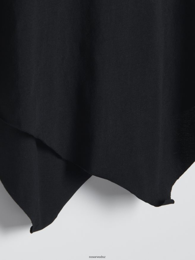 Reserved Women New Regular Fit T-Shirt P6H08T445 Apparel Black