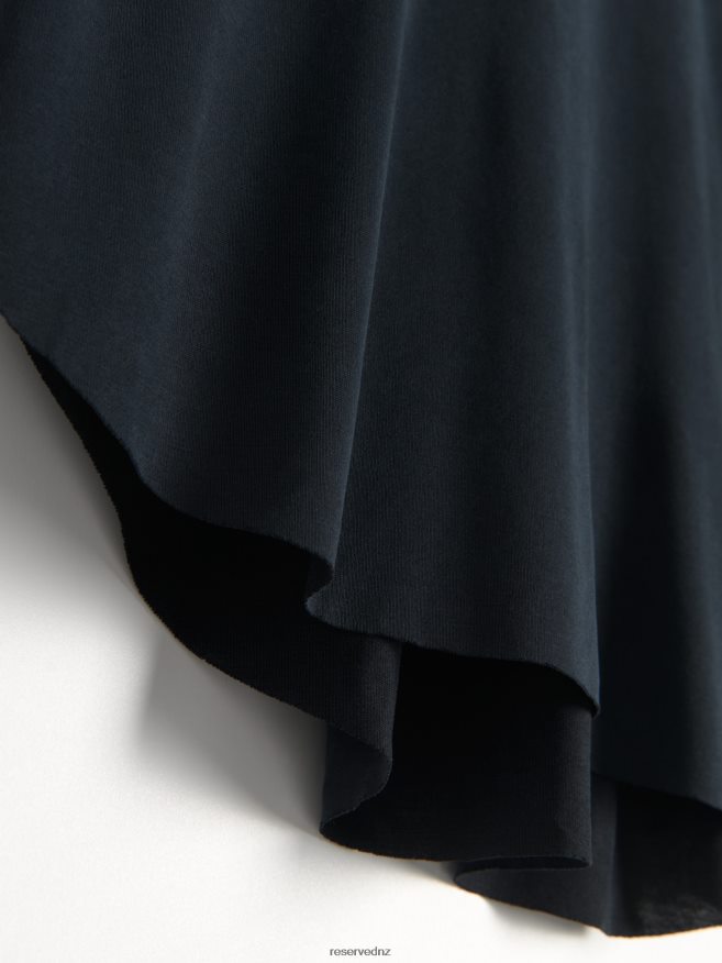 Reserved Women Oversized T-Shirt P6H08T393 Apparel Dark Grey