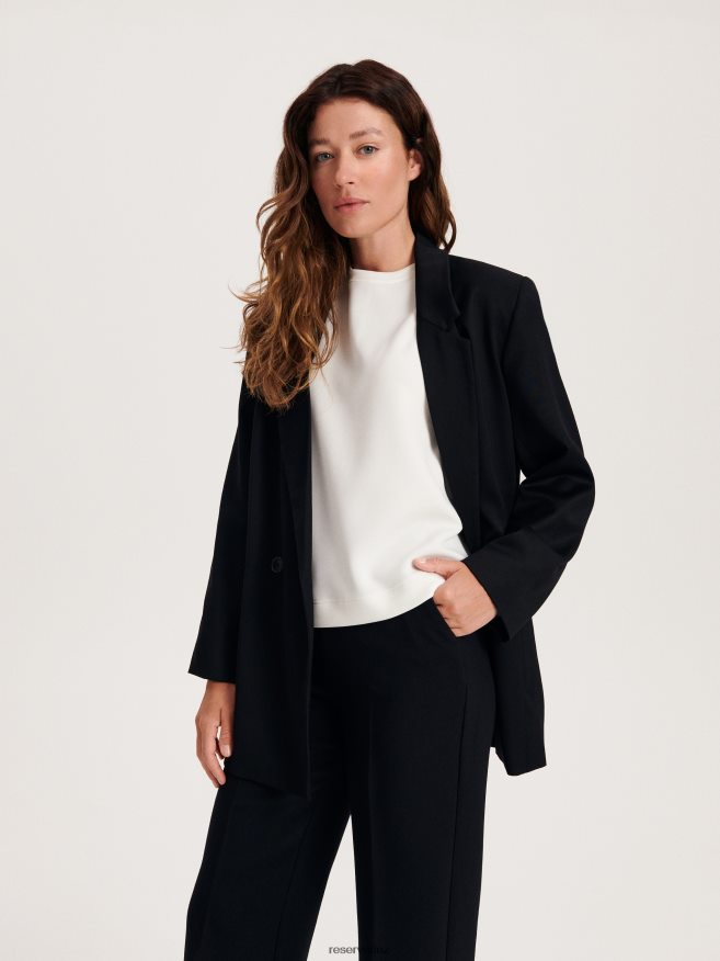 Reserved Women Regular Fit T-Shirt P6H08T376 Apparel Cream