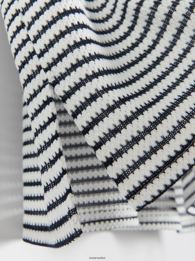 Reserved Women Regular Fit T-Shirt P6H08T397 Apparel Navy