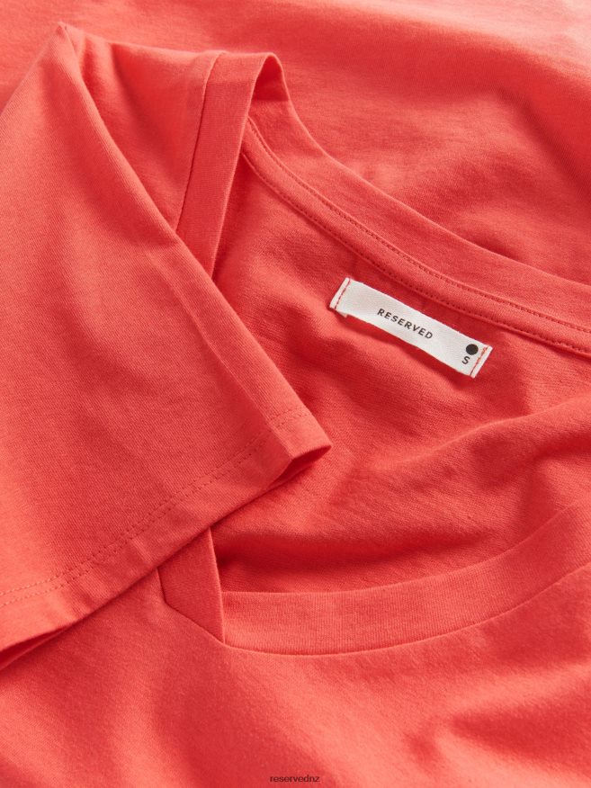 Reserved Women Regular Fit T-Shirt P6H08T401 Apparel Red