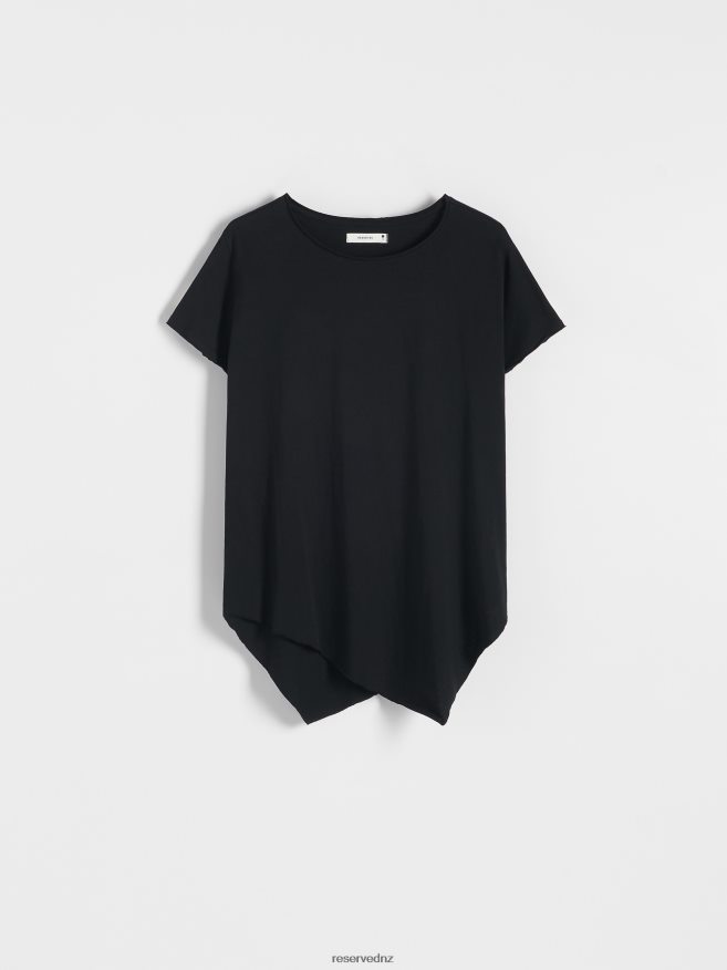 Reserved Women Regular Fit T-Shirt P6H08T417 Apparel Black
