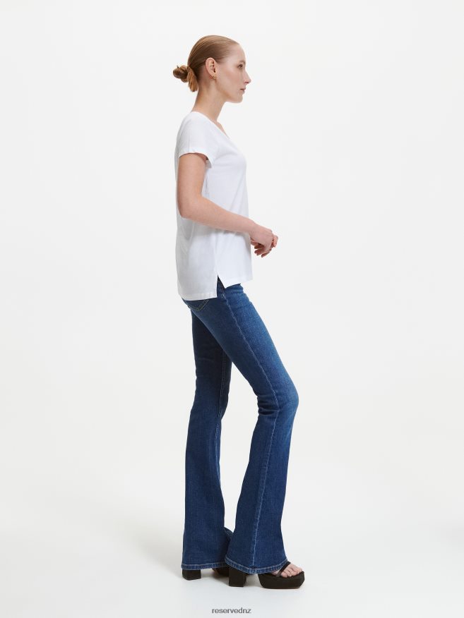 Reserved Women T-Shirt With Print P6H08T421 Apparel White