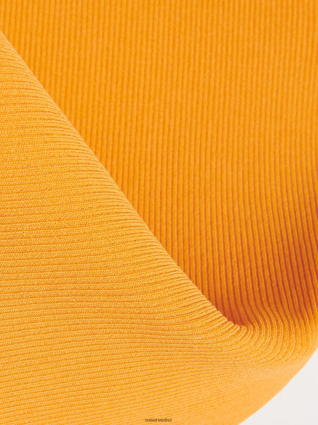 Reserved Women Jersey Blouse P6H08T338 Apparel Orange