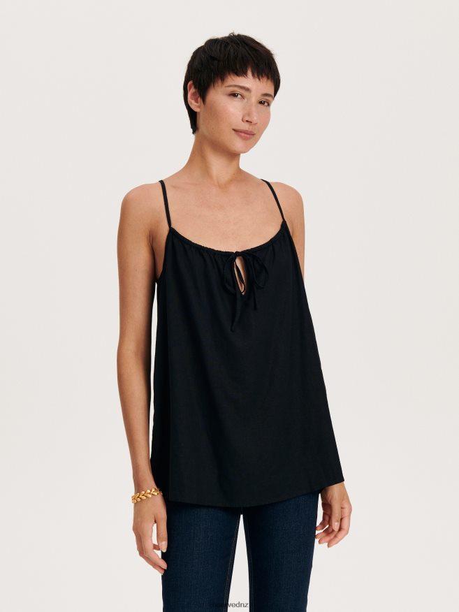 Reserved Women Viscose Blouse P6H08T49 Apparel Black