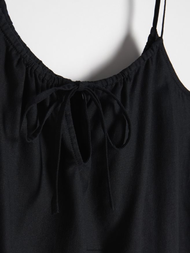 Reserved Women Viscose Blouse P6H08T49 Apparel Black