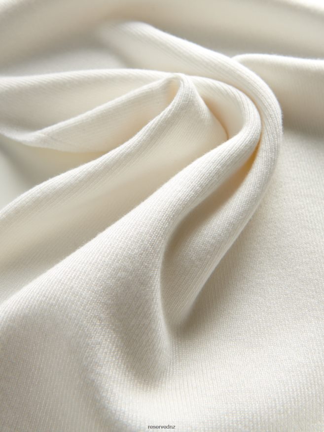 Reserved Women Viscose Rich Blouse P6H08T283 Apparel Cream